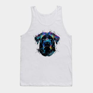 Labrador Retriever Companion Dog Minimal Design Tank Top